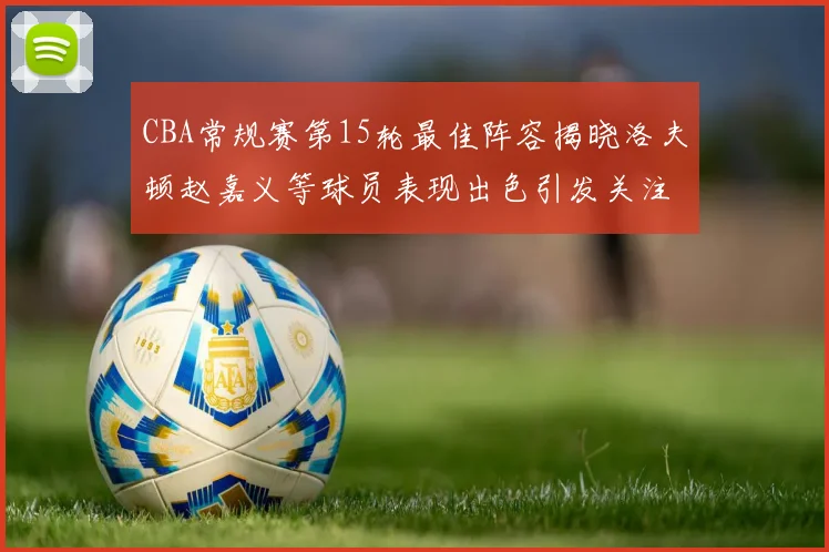 CBA常规赛第15轮最佳阵容揭晓洛夫顿赵嘉义等球员表现出色引发关注